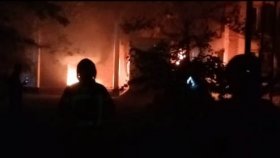 মোফাজ্জল হোসেন চৌধুরী মায়ার বাড়িতে লুটপাট-আগুন