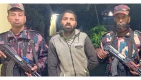 সীমান্তে সন্দেহভাজন ভারতীয় নাগরিক আটক