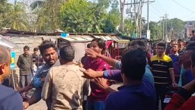 সরকারি জমি দখলকে কেন্দ্র করে বিএনপির দুই পক্ষের সংঘর্ষে আহত ৬
