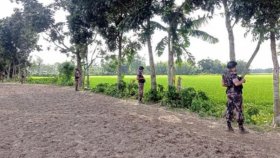 বাধা দিলেও না শোনায় বিজিবির তীব্র প্রতিবাদের মুখে পিছু হটলো বিএসএফ