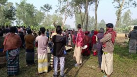 ধর্মীয় অনুষ্ঠান থেকে ফেরার পথে ট্রেনে কাটা পড়ে স্বামী-স্ত্রীর মৃত্যু