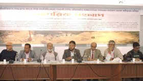 পান্থকুঞ্জে এক্সপ্রেসওয়ের সংযোগ সড়ক নির্মাণ বাতিল না হলে সচিবালয় অভিমুখে যাত্রা