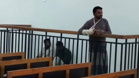 হাতে ব্যান্ডেজ নিয়ে কাঠগড়ায় ছাত্রলীগ নেতা, জেল সুপার বললেন ‘সংঘর্ষে আহত’