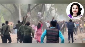 বিএনপির দুই পক্ষের সংঘর্ষ থামাতে দৌড়ে ছুটে গেলেন ইউএনও, ভিডিও ভাইরাল