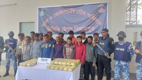 কুয়াকাটায় ৪ লাখ পিস ইয়াবা উদ্ধার, ফিশিং ট্রলারসহ আটক ১৬