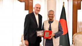 ভ্যাটিকান সিটিতে মানব ভ্রাতৃত্বের বিশ্বসভায় প্রধান উপদেষ্টাকে আমন্ত্রণ