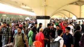 ঈদে সড়কপথে ঢাকা ছাড়বে ১ কোটির বেশি মানুষ