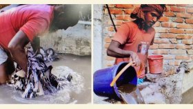 গরু-ছাগলের চামড়া দিয়ে তৈরি হচ্ছে শিরিষ আঠা