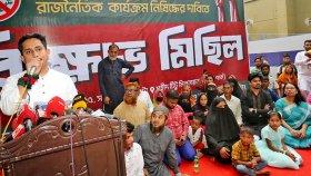 হাসিনা ও আ.লীগ বাংলাদেশে রাজনৈতিক কার্যক্রম করতে পারে না: সারজিস