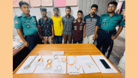 ক্যান্টনমেন্টে বাসায় চুরি, গ্রেফতার ৫