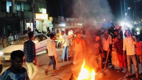 ভোলায় আবারও বাস চলাচল বন্ধ, যাত্রীদের ভোগান্তি