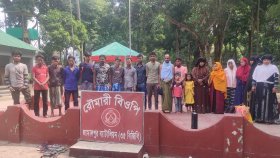 রৌমারী‌ সীমা‌ন্তে পুশব্যাক, ভূরুঙ্গামারী‌ সীমান্ত পা‌ড়ি দেওয়ার চেষ্টা: ৩৫ রোহিঙ্গাসহ আটক ৪৪