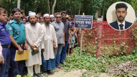 শহীদ সাগরের মরদেহ উত্তোলনে পরিবারের আপত্তি, ফিরে গেলেন ম্যাজিস্ট্রেট
