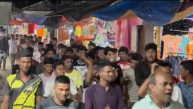 সাবেক প্রেসিডেন্ট আবদুল হামিদ দেশত্যাগ করায় নিজ এলাকায় বিক্ষোভ