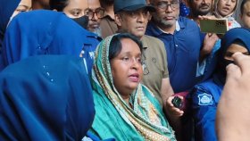 রাতভর নাটকীয়তার পর সকালে গ্রেফতার আইভী, দিলেন ‘জয় বাংলা’ স্লোগান