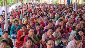 বিশ্বশান্তি কামনায় বুদ্ধপূর্ণিমা উদযাপন