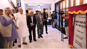 কালুরঘাট সেতুর নির্মাণকাজের উদ্বোধন করলেন প্রধান উপদেষ্টা
