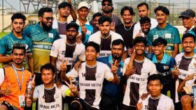 দুঃসময় কাটিয়ে চার বছর পর প্রিমিয়ার লিগে আরামবাগ