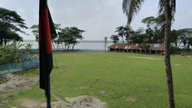বিষখালী নদী ভাঙনে বিলীনের অপেক্ষায় দুই বিদ্যালয়