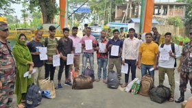 ভারতে কারাভোগ শেষে দেশে ফিরলেন ১১ বাংলাদেশি