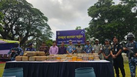 টেকনাফে তিন মাসে উদ্ধার ৯ লাখ ইয়াবা ধ্বংস