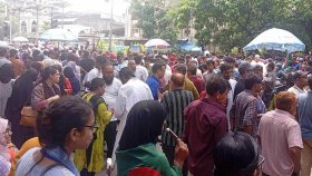 গণঅনশনের পরও দবি না মানলে বড় কর্মসূচি