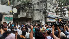 ডিআরইউতে জনশক্তি রফতানিকারকদের দুই গ্রুপের ধাওয়া-পাল্টা ধাওয়া