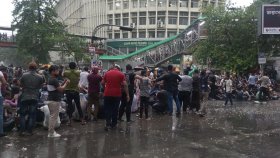 ছাত্রদলের অবরোধ শেষে শাহবাগে যান চলাচল স্বাভাবিক