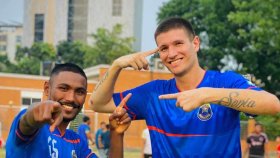 ৫ গোলে জিতলো আবাহনী, আল আমিনের দুর্দান্ত গোল