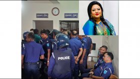 কড়া নিরাপত্তায় মানিকগঞ্জ আদালতে মমতাজ