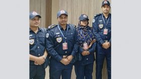 বিমানবন্দরে বেবিচকের নিরাপত্তাকর্মীদের নতুন পোশাক