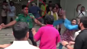 ‘চট্টগ্রামে নারীকে লাথি মারা যুবক ছাত্র শিবিরের কর্মী’