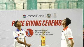 বৃষ্টিতে ভেসে গেলো ফাইনাল, টসে স্কুল ক্রিকেট চ্যাম্পিয়ন ঘোষণা