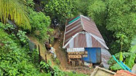 রাঙামাটিতে টানা ভারী বৃষ্টি, পাহাড় ধসের ঝুঁকি বেড়েছে