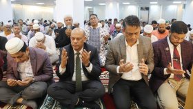 বেবিচক সদর দফতরে নামাজের স্থান উদ্বোধন