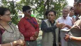 যশোরে মতুয়া সম্প্রদায়ের ক্ষতিগ্রস্তদের বাড়িঘর পরিদর্শন নাগরিক প্রতিনিধিদলের