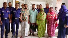 রংপুরে ইরানি দম্পতিকে মারধরের ঘটনায় মামলা, গ্রেফতার ৪ জন কারাগারে