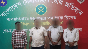 যৌথবাহিনীর অভিযানে গ্রেফতার ৩৮৪