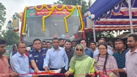 রাজবাড়ী-গুলিস্তান রুটে বিআরটিসি এসি বাসের উদ্বোধন
