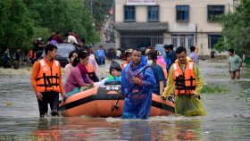 ভারতের বন্যা পরিস্থিতি: তলিয়েছে ১৫শ’ গ্রাম, মৃত ৪৬