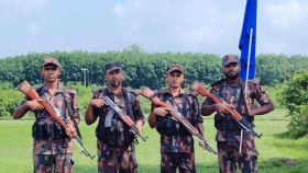 সীমান্তে চামড়া পাচার রোধে কঠোর অবস্থানে বিজিবি 