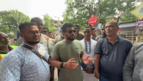 মেয়রের হিসেবে পরিচ্ছন্নতা কার্যক্রম পরিদর্শন করেছে ইশরাক