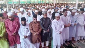 চট্টগ্রামের ঈদুল আজহার প্রধান জামাতে মুসল্লিদের ঢল