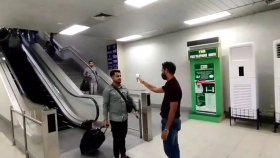 করোনা প্রতিরোধে চট্টগ্রাম বিমানবন্দরে স্বাস্থ্য সুরক্ষাব্যবস্থা