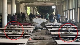 চিকিৎসকদের হোস্টেলে দুপুরের খাবারের সময় আছড়ে পড়ে বিমানটি