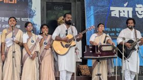 পরিবেশ-প্রকৃতি রক্ষার আহ্বানে উদীচীর বর্ষাবরণ