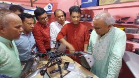 ড্রোন নির্মাতা আশিরের বাড়িতে রিজভী