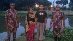 পুশইন করা ভারতীয় দম্পতিকে বিএসএফের কাছে ফেরত দিলো বিজিবি