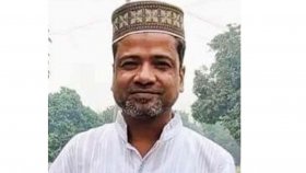 মোটরসাইকেলে ট্রাকের ধাক্কায় স্বামী নিহত, স্ত্রী-সন্তান আহত