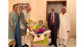 খালেদা জিয়ার সঙ্গে জার্মান রাষ্ট্রদূতের সৌজন্য সাক্ষাৎ